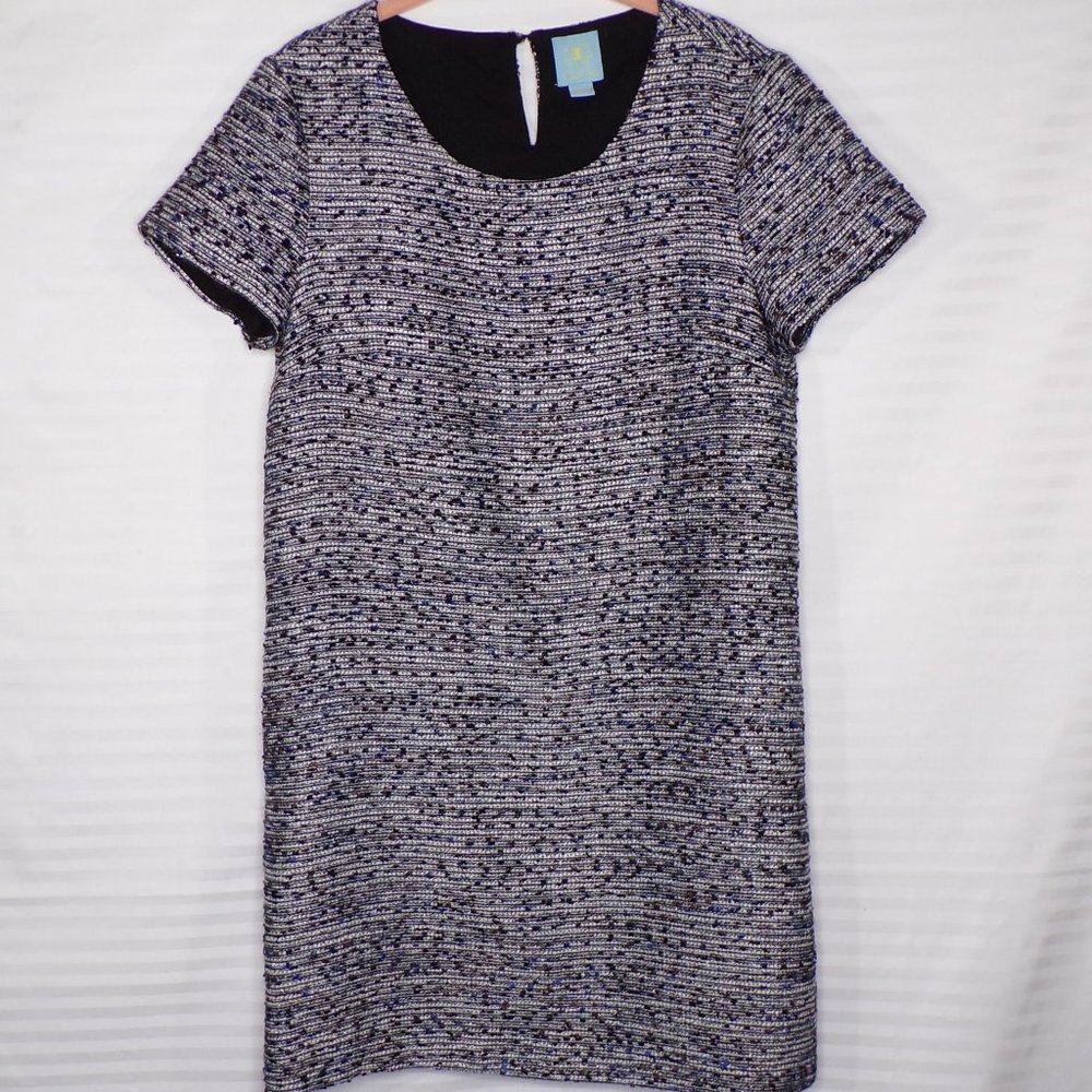 CeCe by Cynthia Steffe Kayte Tweed Dress, Sz 8